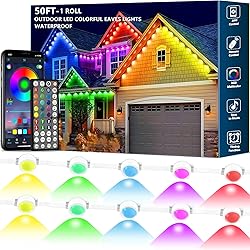 Sxlofty 50FT Permanent Outdoor RGB