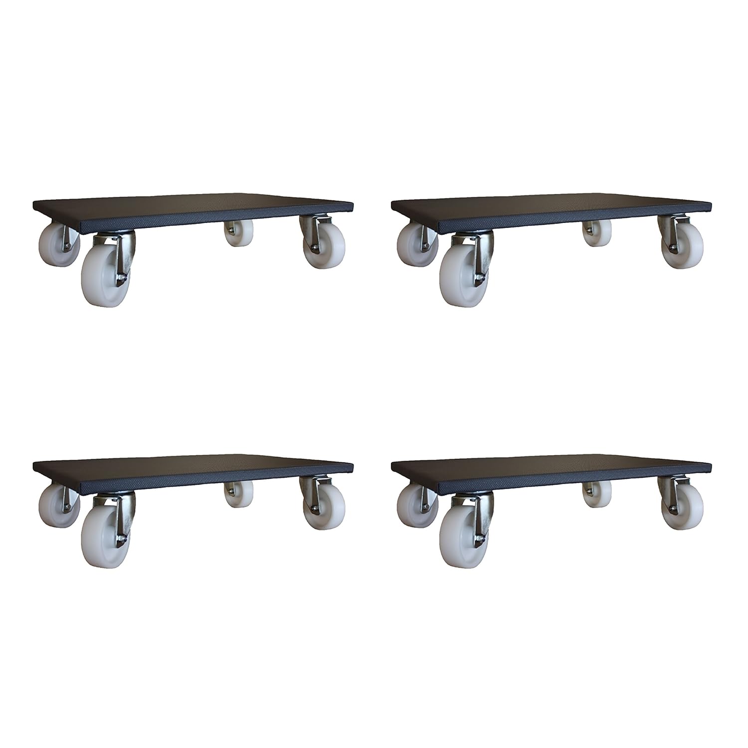 Transportroller Möbelhund - 45x30cm Mit 3 Zoll Gummirädern, Bis 150kg Belastbar