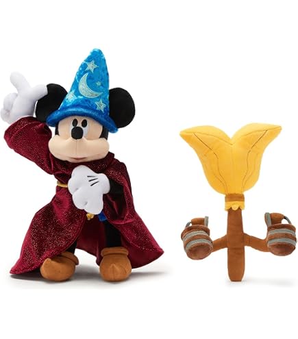 Amazon.com: Disney Sorcerer Mickey Mouse Plush - Fantasia - Medium