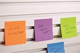 Post-it Neon Rainbow Cube Sticky Notes 325 Sheets 76 mm 4 Colors Pink view 5