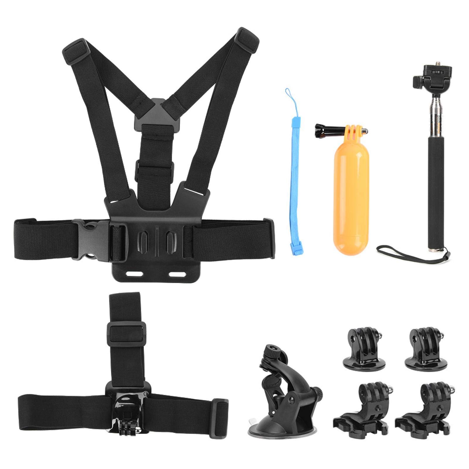 Sxhlseller 6 in 1 Portable Universal Action Camera Accessories Kit for 7 5 6 Sports Cameras