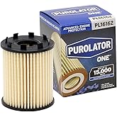 Purolator PL16162 PurolatorONE Advanced Engine Protection Cartridge Oil Filter Compatible With 2012-2019 Fiat 500, 2014-2020 Fiat 500L, 2017-2020 Fiat 124 Spider and 2013-2016 Dodge Dart