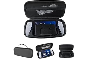 YipuVR Hard Carrying Case for Play Station Portal Remote Player,Waterproof Storage Bag Compatible with New PS Portal 5 Handheld Game Consoles,EVA Travel Storage Case-Only Case