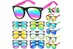 GINMIC Kids Sunglasses Bulk, Neon Sunglasses Party Favors with UV400 Protection, Boys and Girls, Party Favor For Kids, Birthday Graduation Party Supplies, Beach, Pool Party Favors