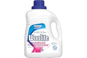 Woolite Damage Defense Liquid Laundry Detergent, Light Fresh Scent, 66 Loads, 100 Fl Oz
