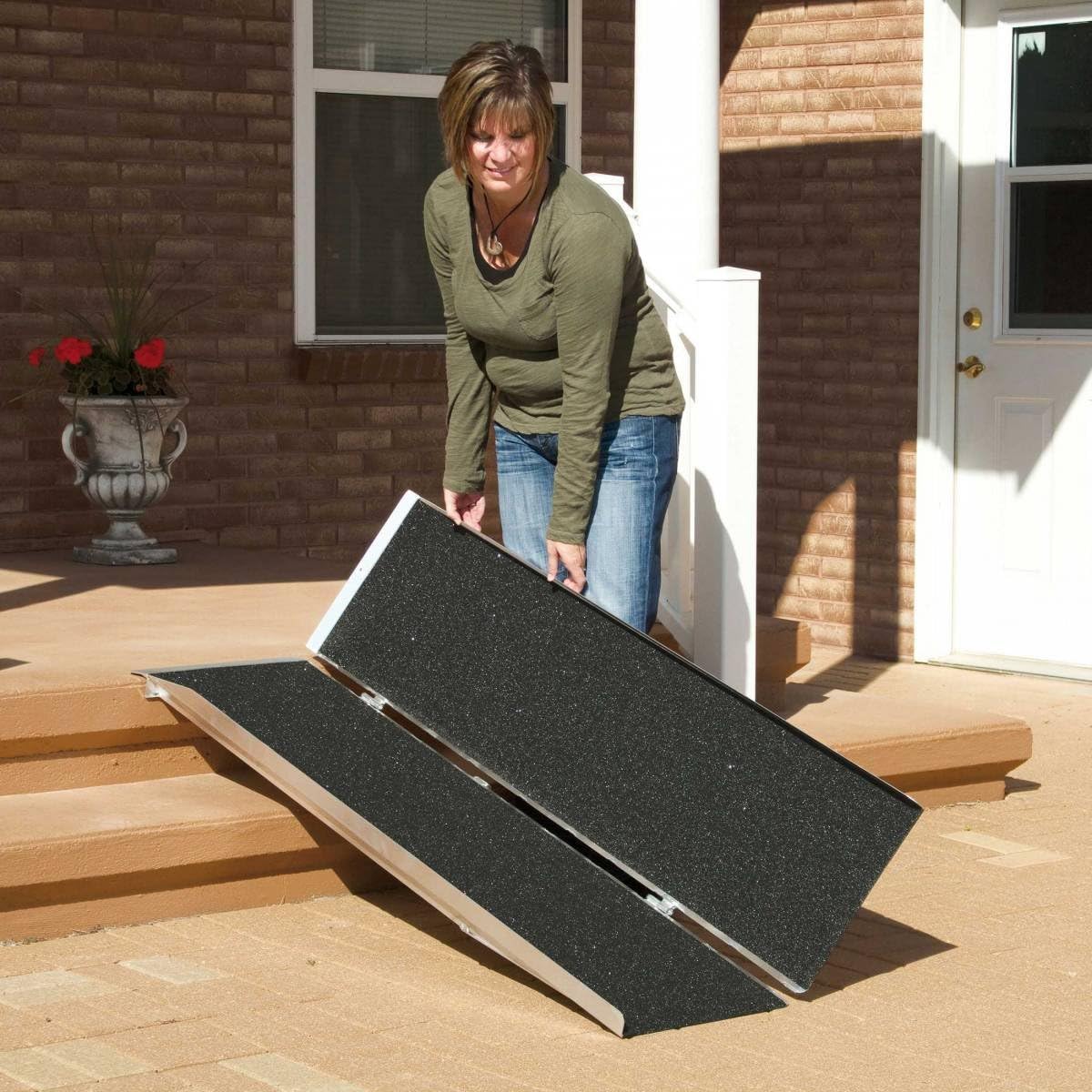 Prairie View Industries SFW330 Portable Singlefold Ramp, 3 Feet x 30 Inch: Health & Personal Care
