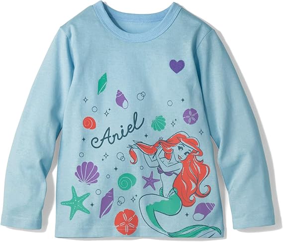 Amazon ベルメゾン ディズニー Tシャツ ガールズ 長袖 名札ココ 綿100 プリント Tシャツ カットソー Tシャツ カットソー 通販