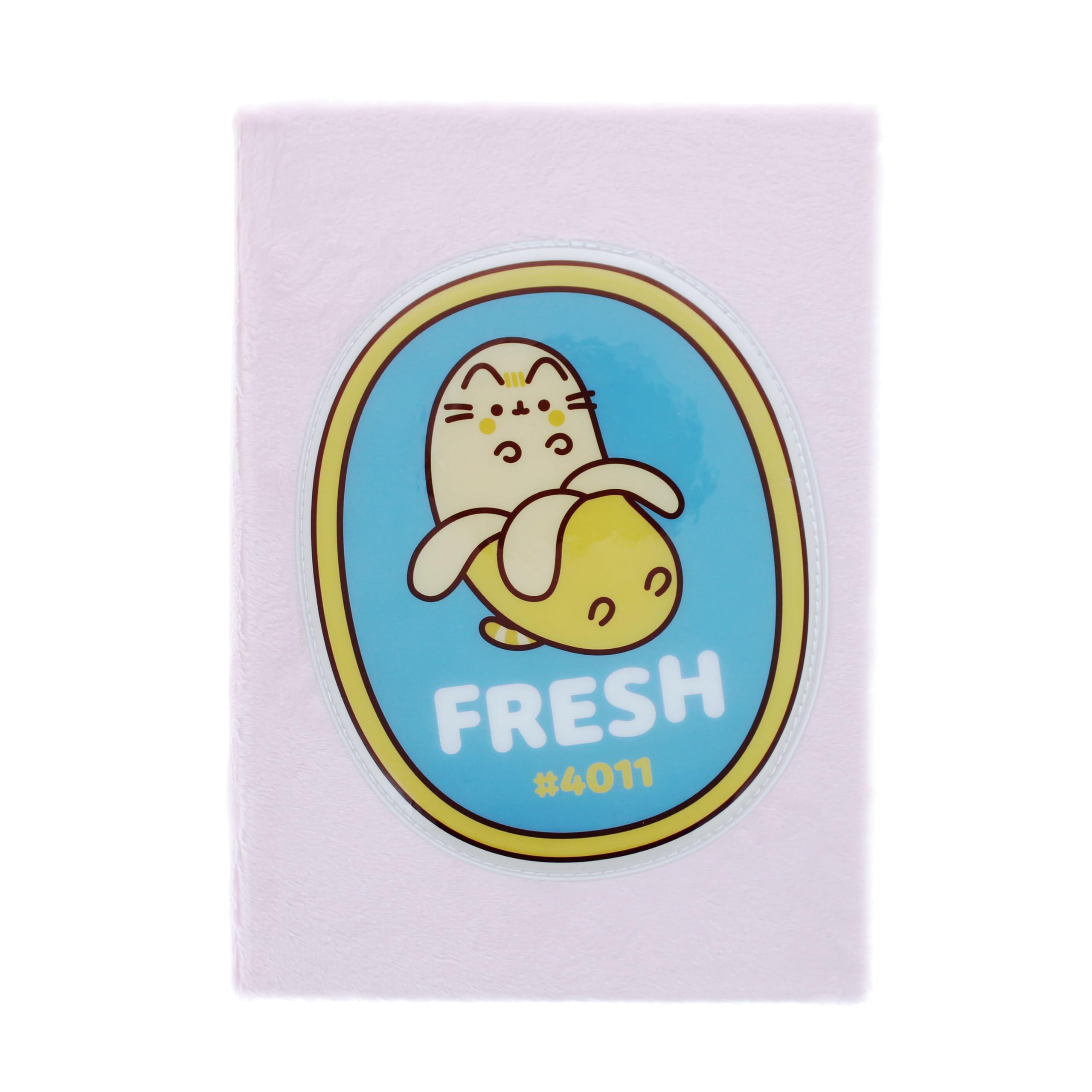 Blueprint Collections Pusheen Plush Notebook | Writing Book | Writing Pad | Notepad | Notebook A5 | Note pad | Note book | Pusheen Gifts | Pusheen Stationery