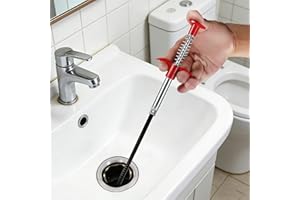 Drain Cleaning Tool, Drain Clog Remover 25in Flexible Grabber Claw Pick Up Reacher Gutter Cleaning Tools Drain Cleaner for To