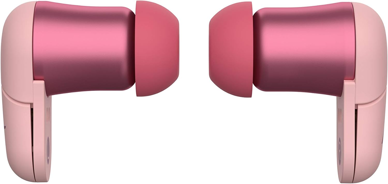 KitSound Funk 35 True Wireless EarBuds, TWS Bluetooth In Ear Headphones with Portable Charging Case - Pink - Image 4