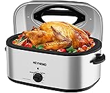22 Quart Electric Roaster Oven with Visible