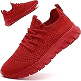 RJYWGS Running Shoes for Men Womens Walking Tennis Gym Sneakers Slip On Comfortable Lightweight Athletic Workout Fashion Sports Shoes