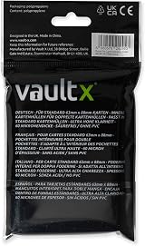 Vault X Exact Fit Inner Sleeves Soft 60 Micron High Clarity 100 Pack TCG Cards view 3