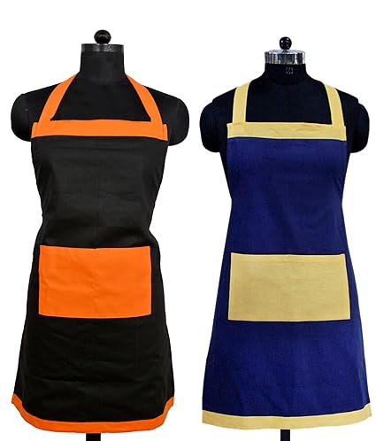 Switchon Waterproof Polyester Apron Combo (Multicolour)