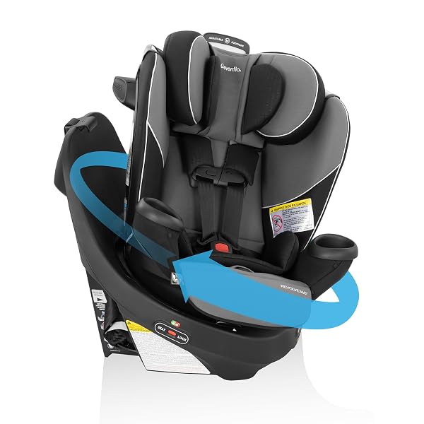 EVENFLO REVOLVE360 EXTEND CONVERTIBLE CAR SEAT WITH 360...