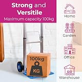 Neo Heavy Duty Aluminium Folding Sack Trolley 100 kg Extendable Handle view 3