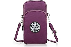 WATACHE Sports Armband Outdoor Sweat-Proof Running Armbag Cross-Body Shoulder Casual Wallet Purse Gym Fitness Cell Phone Bag Key Holder for iPhone Xs Max/Xr, Galaxy S10 Plus, Huawei P30 Pro (#6)