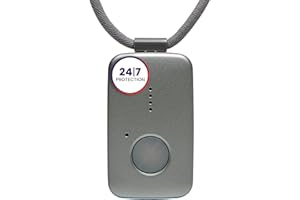 Medical Guardian MGMini | Medical Alert Device for Seniors | Water-Resistant, Emergency Call Button, 24/7 Monitoring, Step Counter, GPS Tracking | Monthly Subscription Required | Silver