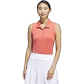 Adidas Womens Ultimate365 Solid Sleeveless Polo Shirt
