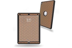 Skin Compatible with OtterBox Defender Apple iPad Pro 12.9"(2017) - Orange Blue Basket| MightySkins Protective, Durable, and 