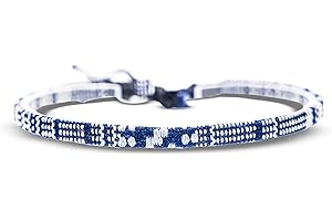 Made by Nami Boho Surfer Bracelets for Men and Women Crafted from Colorful Braided Strings Adjustable and Waterproof Handmade Bracelets for Summer Beach and Ethnic Hippie Style