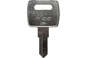KABA ILCO CORP Key blank, Ilco F1098JD Tractor Key, Nickel Plated Brass (10-Pack)