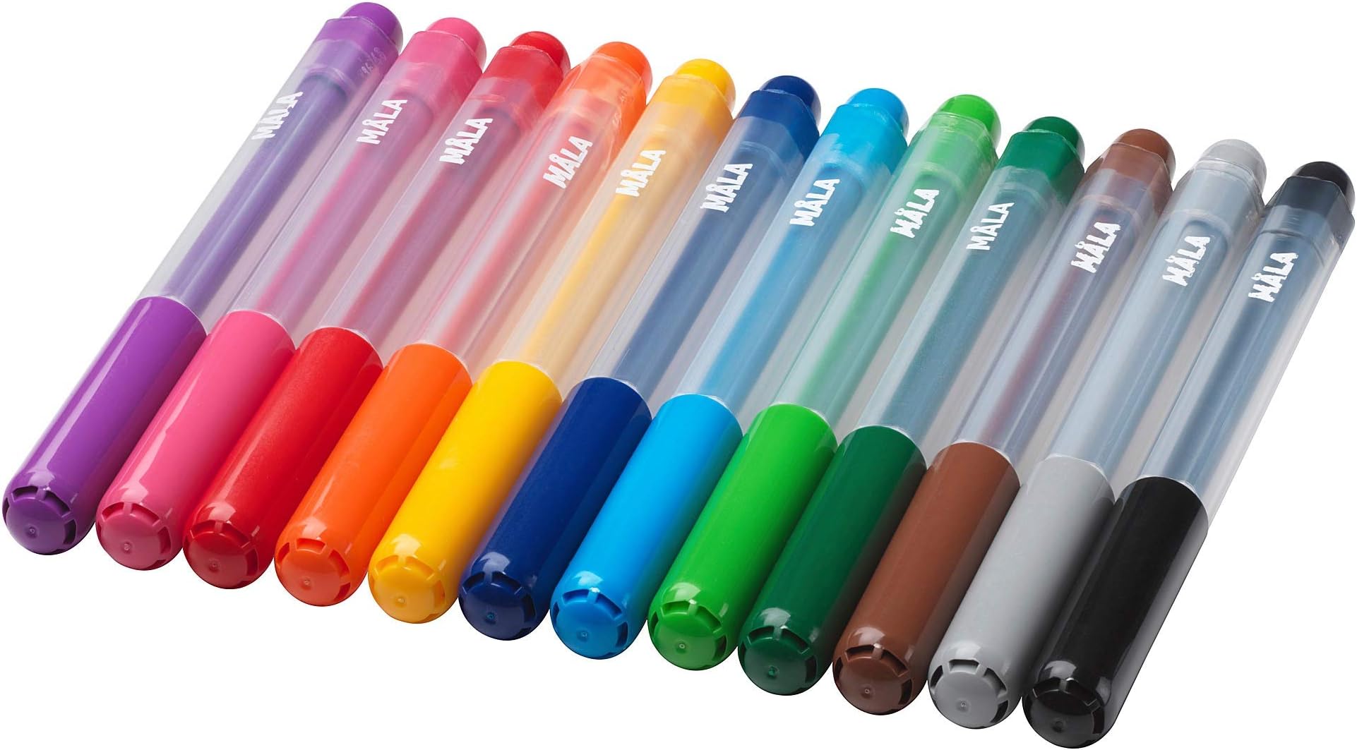 IKEA.. 102.377.52 Måla Felt-Tip Pen, Mixed Colors Assorted Colors