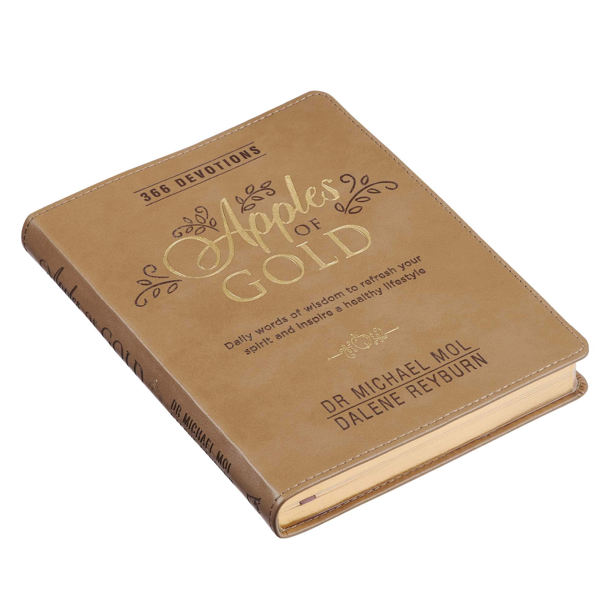 Apples of Gold 366 Daily Devotions for Women to Refresh Your Spirit, Taupe Faux Leather Apples of Gold 366 Daily Devotions for Women to Refresh Your Spirit, Taupe Faux Leather Imitation Leather