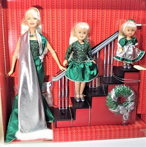 Amazon バービー ステイシー ケリー シンギングホリデーシスターズ 2000 アニメ 萌えグッズ 通販