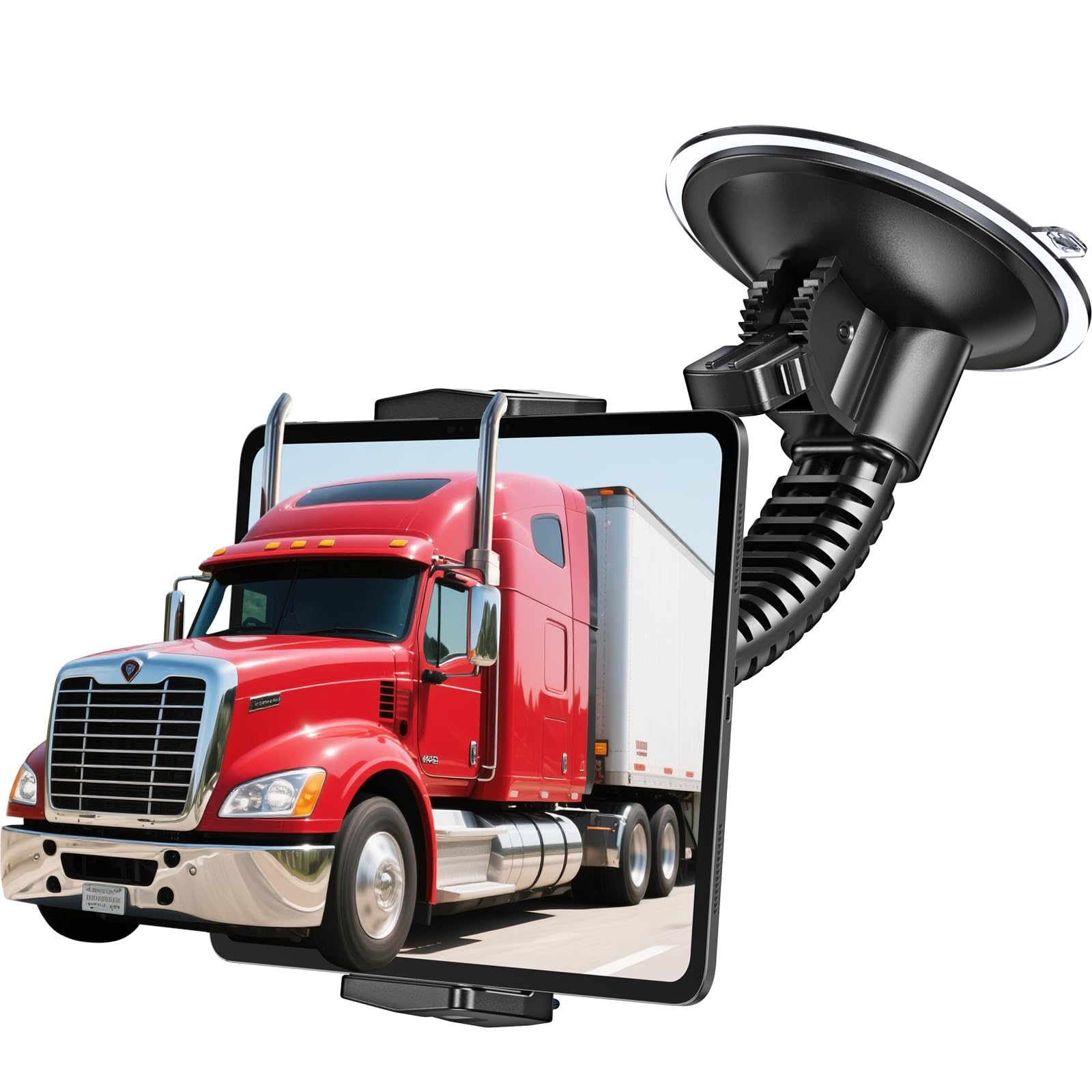 APPS2Car Truck Tablet Holder with Heavy-Duty 4.33