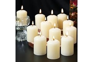 GINITIRI White Beeswax Votive Candles 24 Pack,100% Pure Beeswax Candles,Unscented,Slow-Burning 11-12 Hours, Natural Bees Wax Candle for Home,Church,Prayer