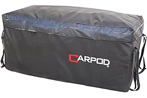 Carpod Waterproof Cargo Carrier Bag. Heavy Duty UV Protected Triple Layer Fabric with Waterproof Zippers (M2203)