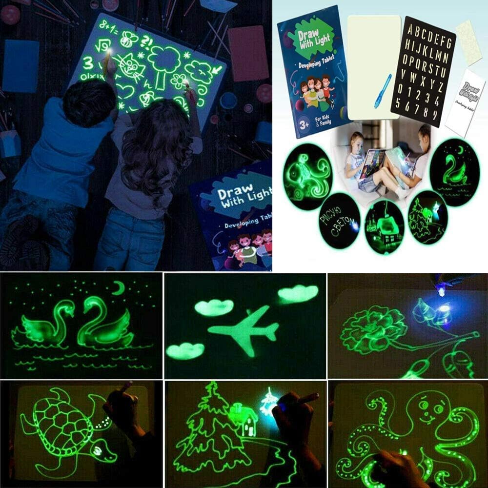 Doodstage Light Drawing - Fun and Developing Toy(L:11.8 x 16.5 in)