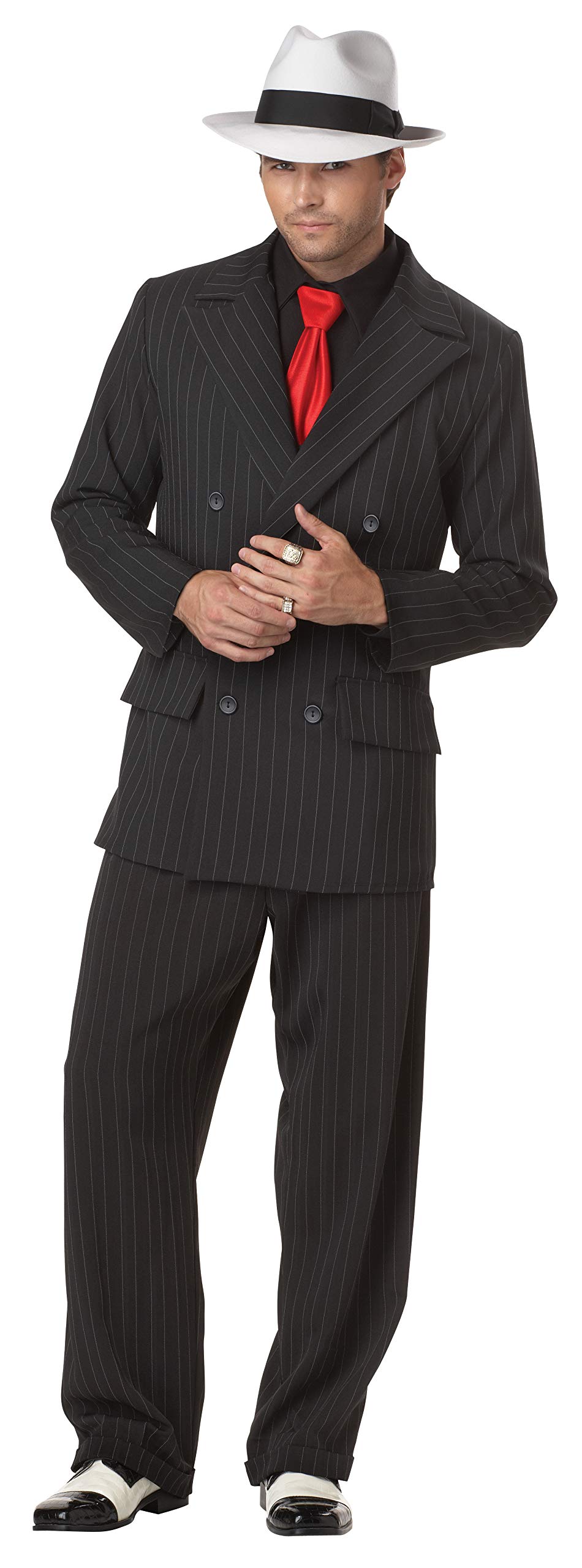 Photo 1 of Mens Mob Boss Costume Large Black