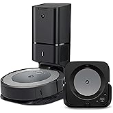 iRobot Roomba i3+ EVO (3550) Robot Vacuum and Braava Jet m6 (6113) Robot Mop Bundle - Wi-Fi Connected, Smart Mapping, Works w