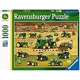 Ravensburger John Deere Legacy 1000 Piece Jigsaw Puzzle for Adults - 16840 - Every Piece is Unique, Softclick Technology Mean