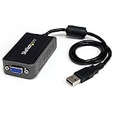 StarTech.com USB to VGA Adapter – 1440x900 - Dual / Multi Monitor Display Adapter w/ External Video & Graphics Card (USB2VGAE2)