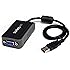 StarTech.com USB to VGA Adapter – 1440x900 - Dual / Multi Monitor Display Adapter w/ External Video & Graphics Card (USB2VGAE2)