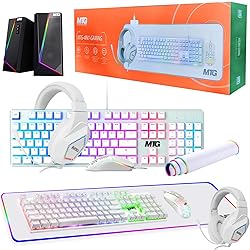 Gaming Kit for PC, RGB Keyboard and Mouse, Gaming