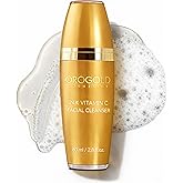 Orogold 24K Vitamin C Facial Cleanser – Gentle Daily Cleansing Gel With Gold and Vitamin C – Foaming Face Wash For All Skin Types – 2.7 Fl. Oz.