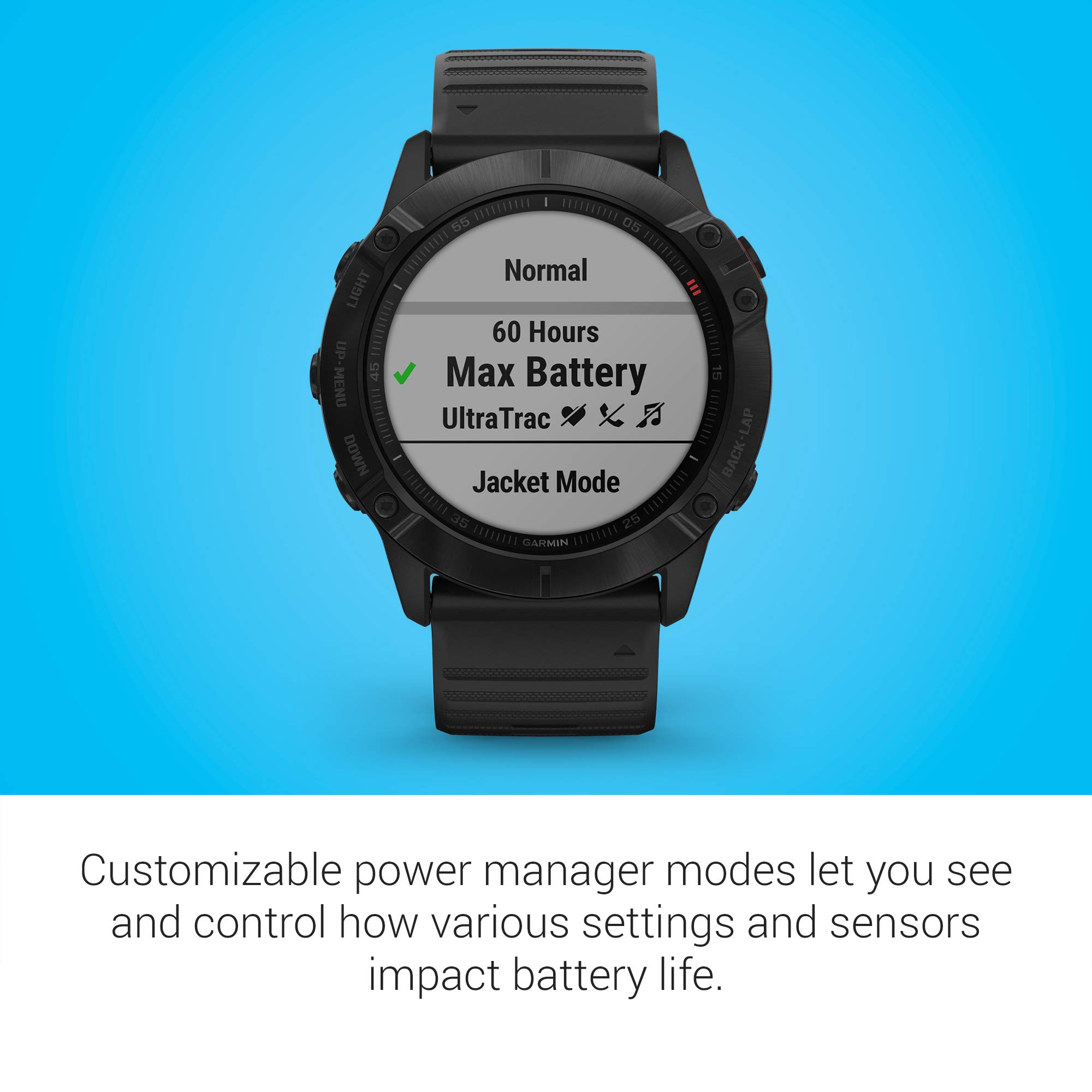 Garmin fenix 6X Pro, Premium Multisport GPS Watch