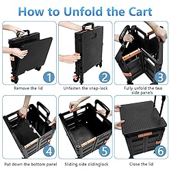 FELICON SELORSS Foldable Utility Cart Folding