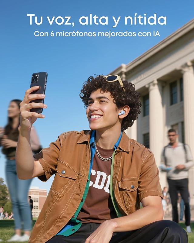 Auscultadores Bluetooth Soundcore P31i da Anker com Cancelamento de Ruído