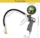 ATsafepro Digital Tyre Pressure Gauge & Inflator 200 PSI with LED Light view 6