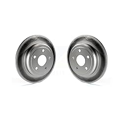 Genius Rear Coated Disc Brake Rotors Pair