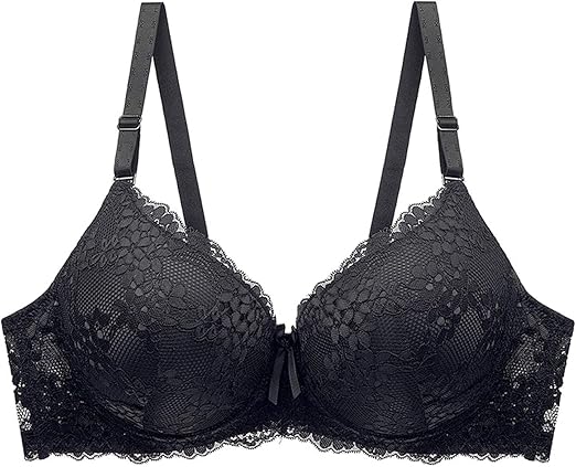 Damen BH Mit Frontverschluss - Bügel-BH Racerback Ohne Polster Für Natürlichen Look