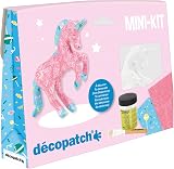 Décopatch Unicorn Mini Kit by Décopatch – Complete Craft Set for Kids