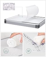 SONGMICS Shoe Rack LPC44L 16 Cubes Storage Rack White Semi-Transparent Large view 6