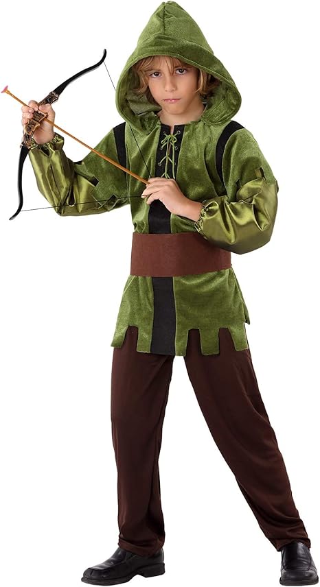 ATOSA 61499 61499-Kostüm Bogenschütze Robin Hood grün Fairy Tail, Jungen, 5-6 Jahre : Amazon.de ...