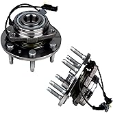 KUSATEC 515160 2PCS Front Wheel Bearing and Hub Assembly Compatible with for Chevy Tahoe Suburban Silverado 2014-2019, GMC Yukon 1500 2014-2019, Cadillac Escalade XTS 2015-2019, 6 Lug Bolts w/ABS